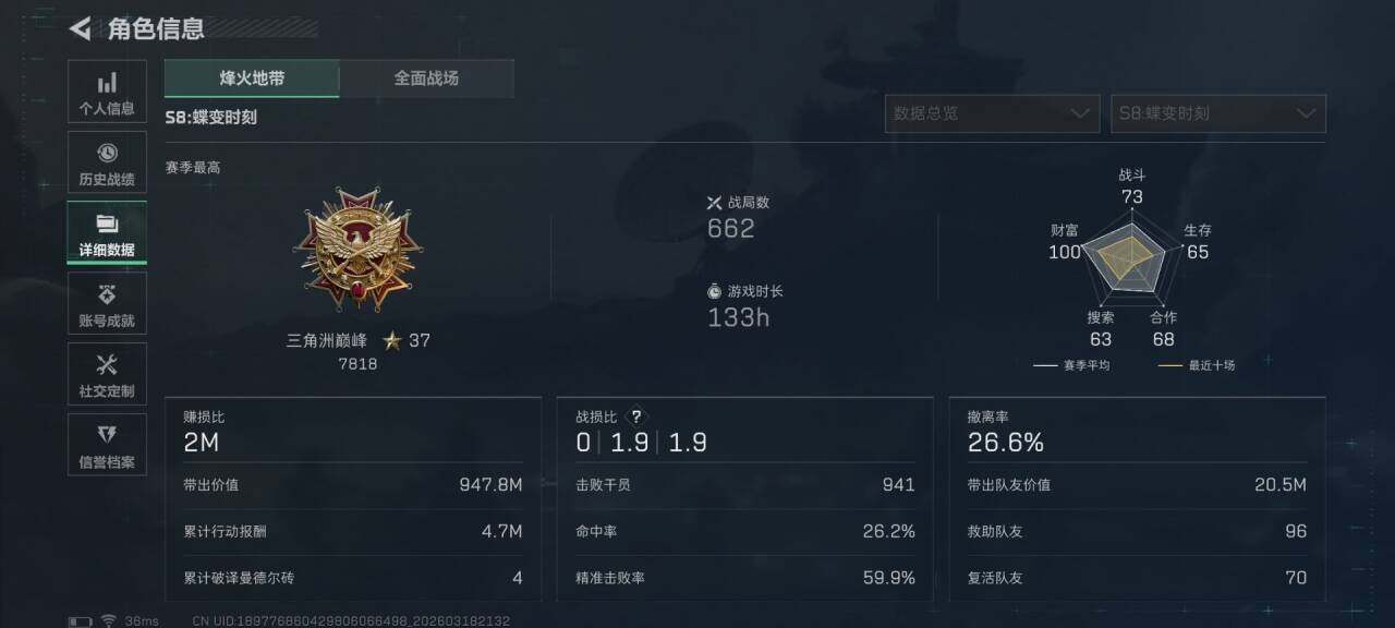 SJZQM473334三角洲行动账号详情图29