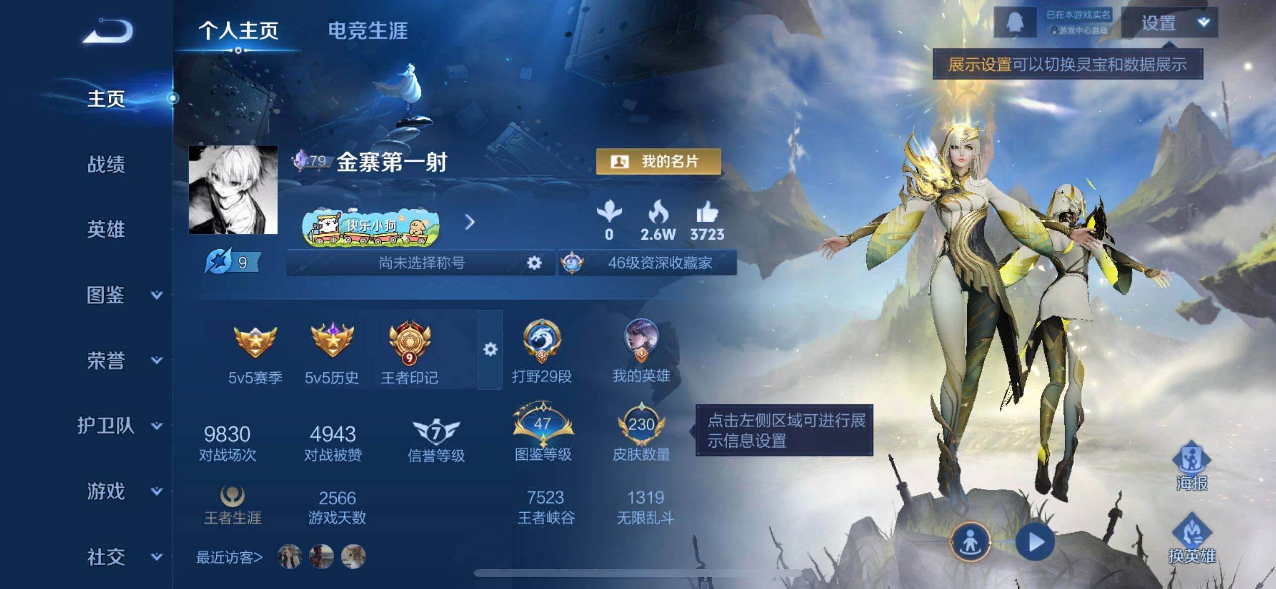 WZLX4247324王者荣耀账号详情图2