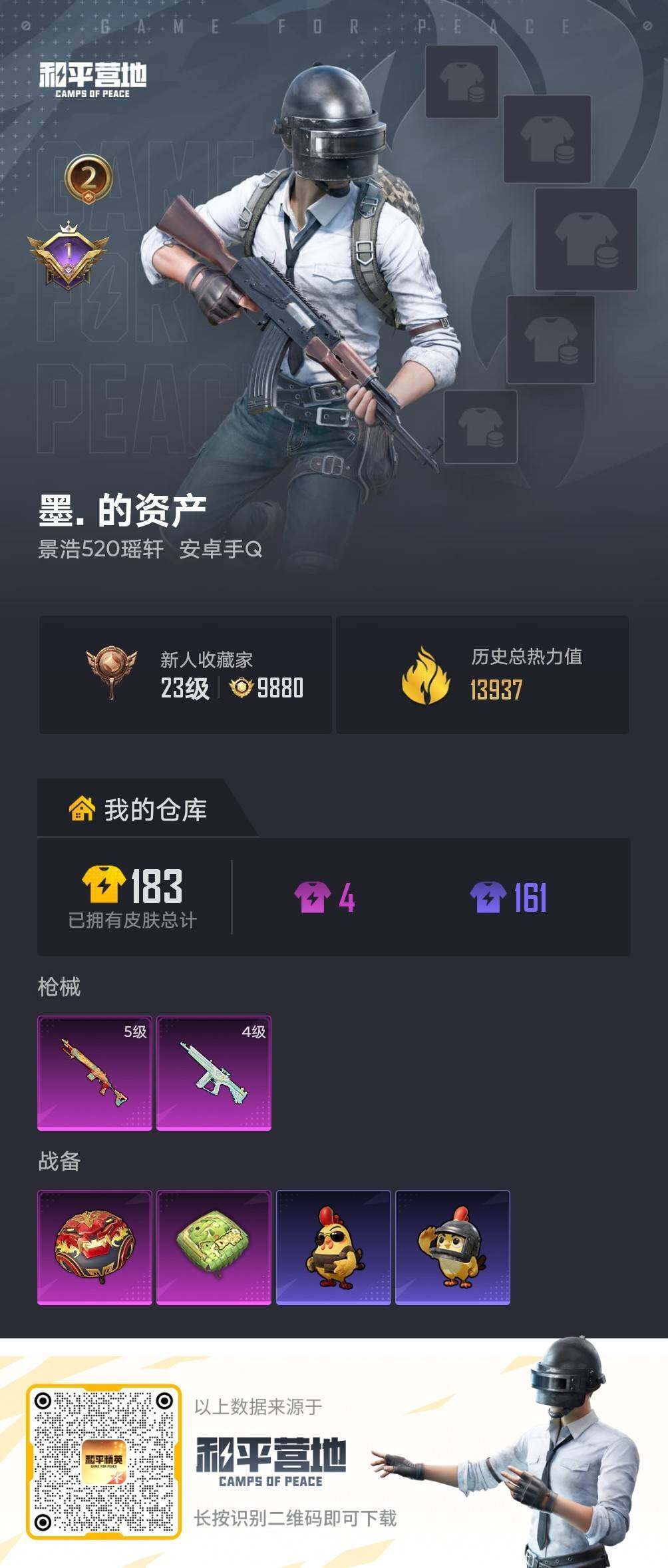 HPLX4148376和平精英账号详情图3