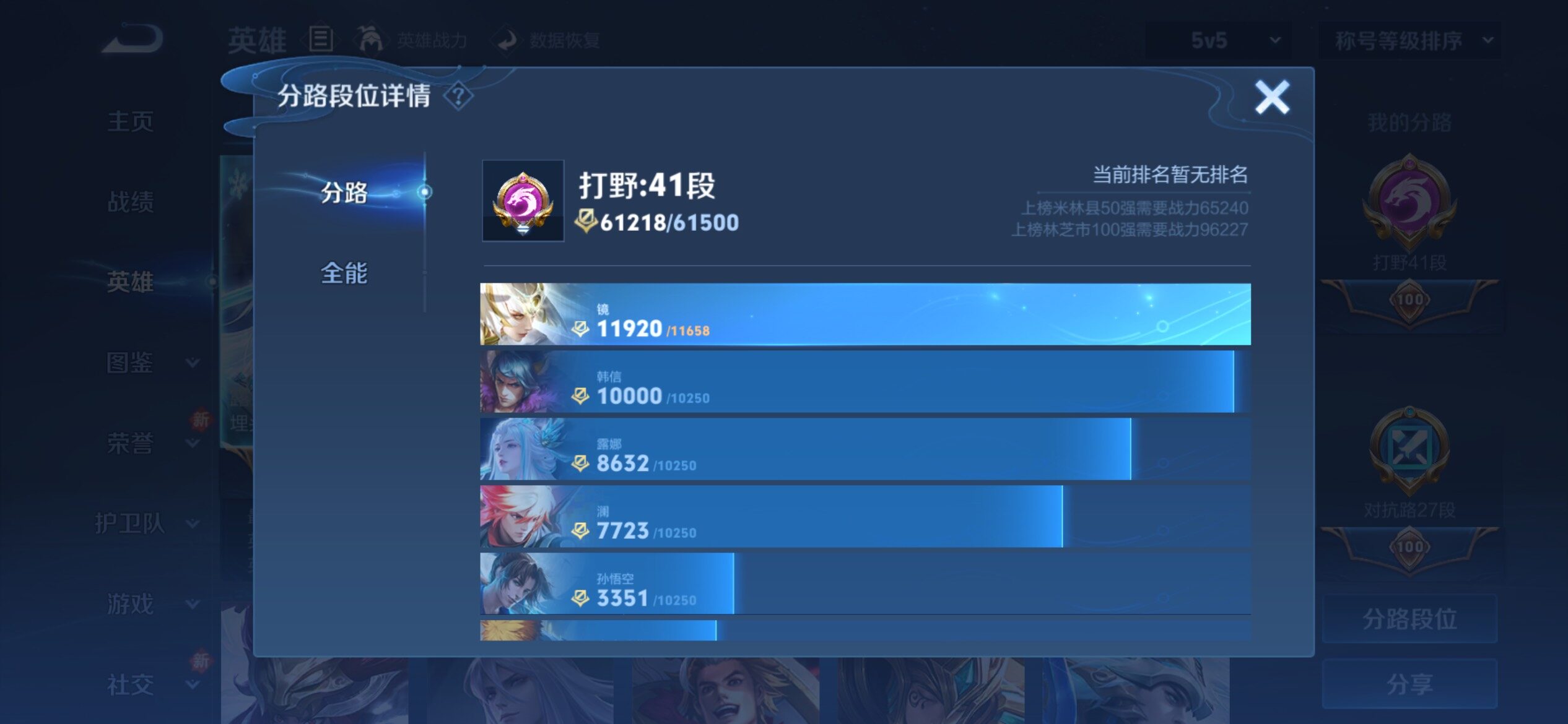 WZCMY4243277王者荣耀账号详情图5