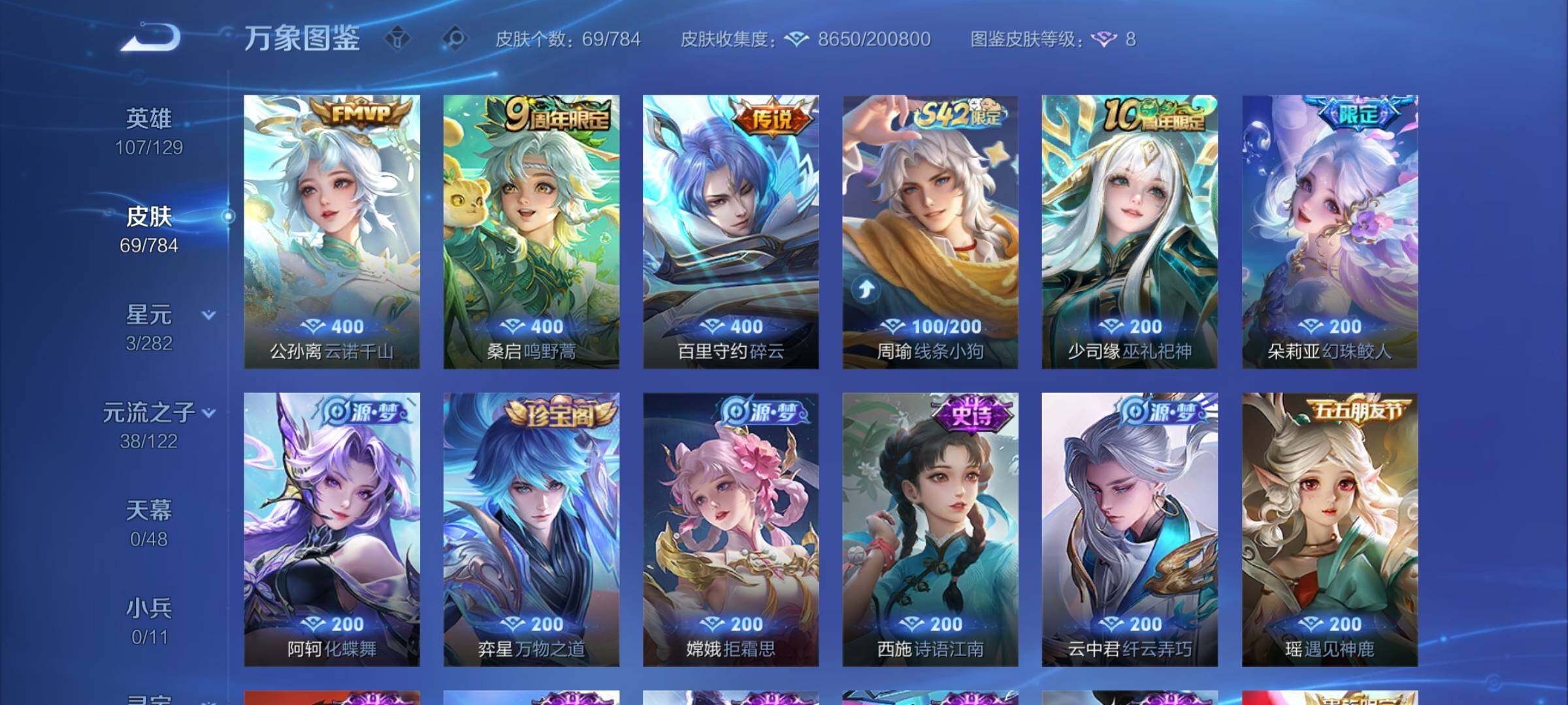 WZCMY4242960王者荣耀账号详情图6