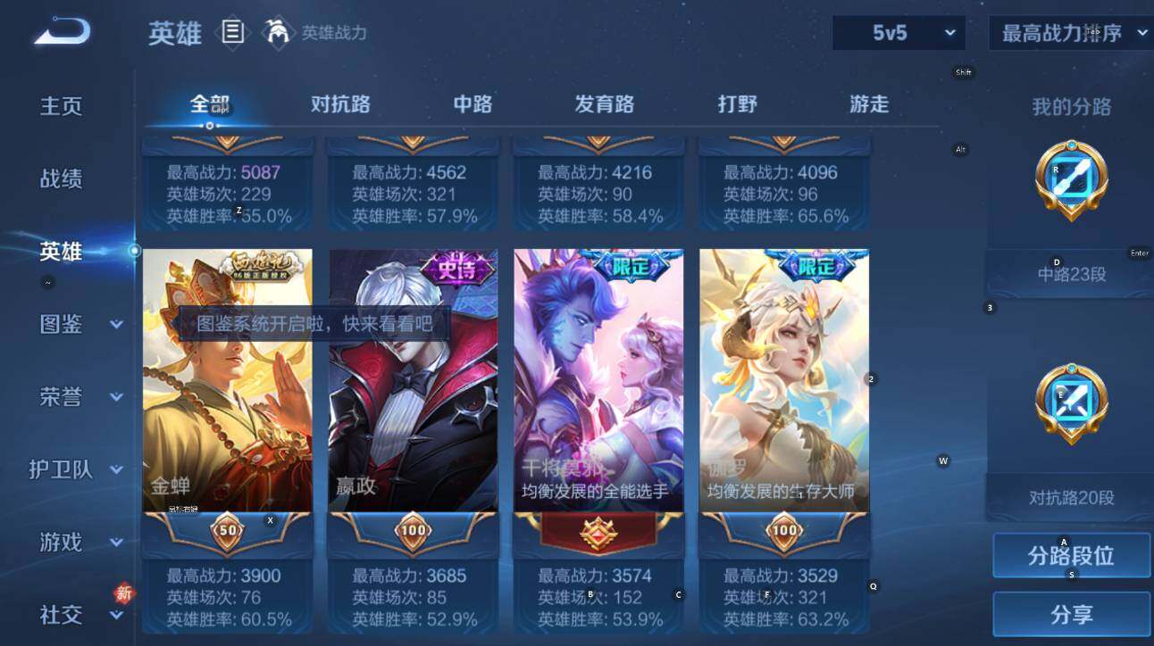 WZLX4240095王者荣耀账号详情图10