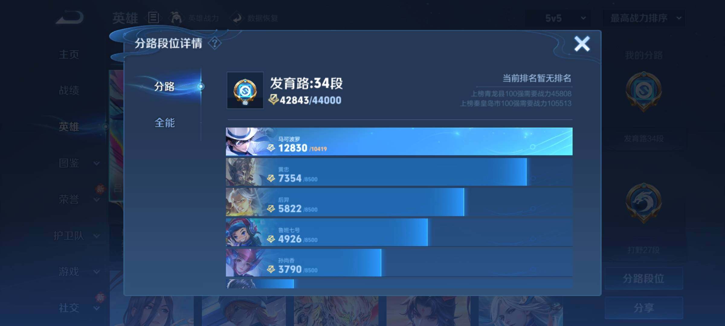 WZCMY4243243王者荣耀账号详情图4 WZCMY4243243王者荣耀账号详情图4