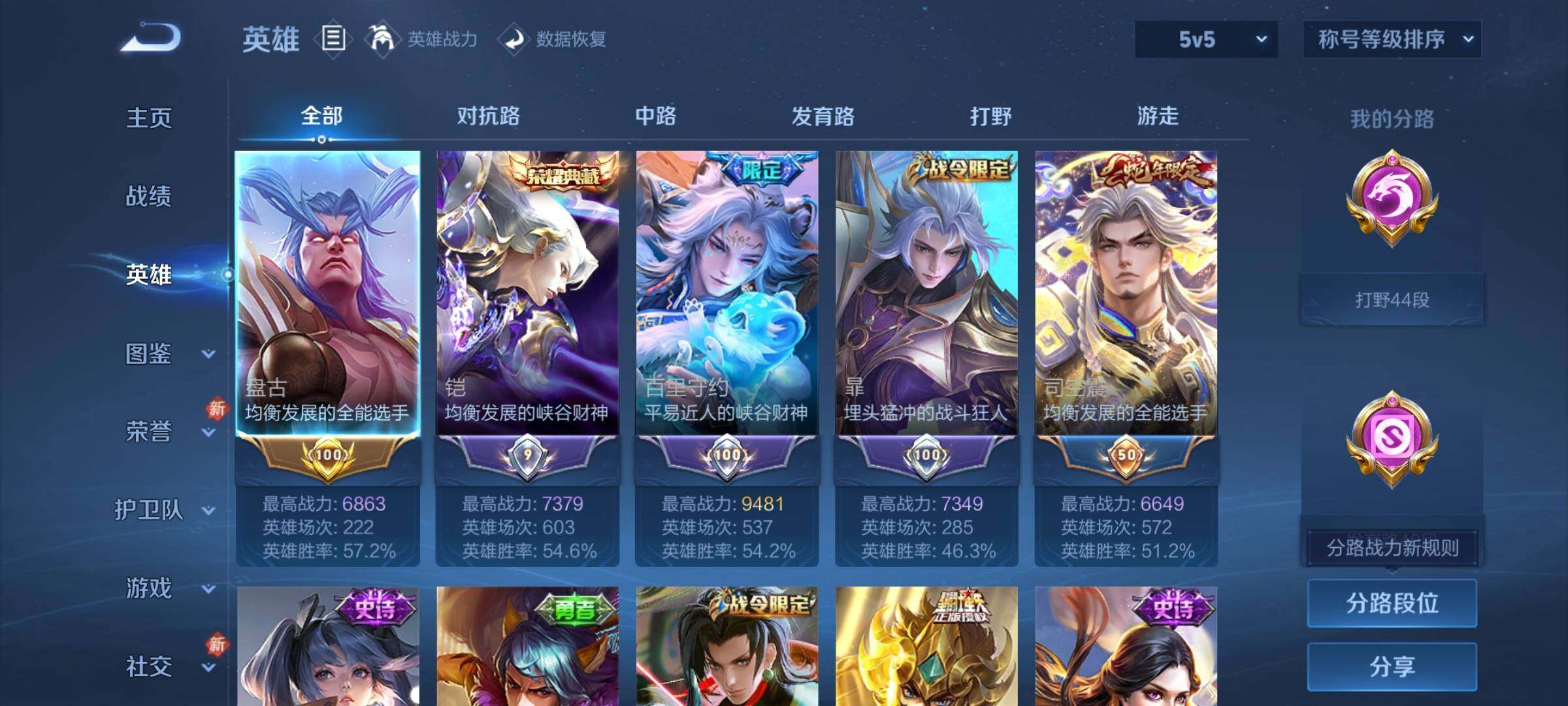 PX_2517518-可换绑【精品小号推荐·凯典藏·马可珍品·马限马超·蛇限女娲澜司空震·2星传说】 2星传说 14按键 10王者印记 五级铭文150 可二次BX5469 安卓Q-V7-30