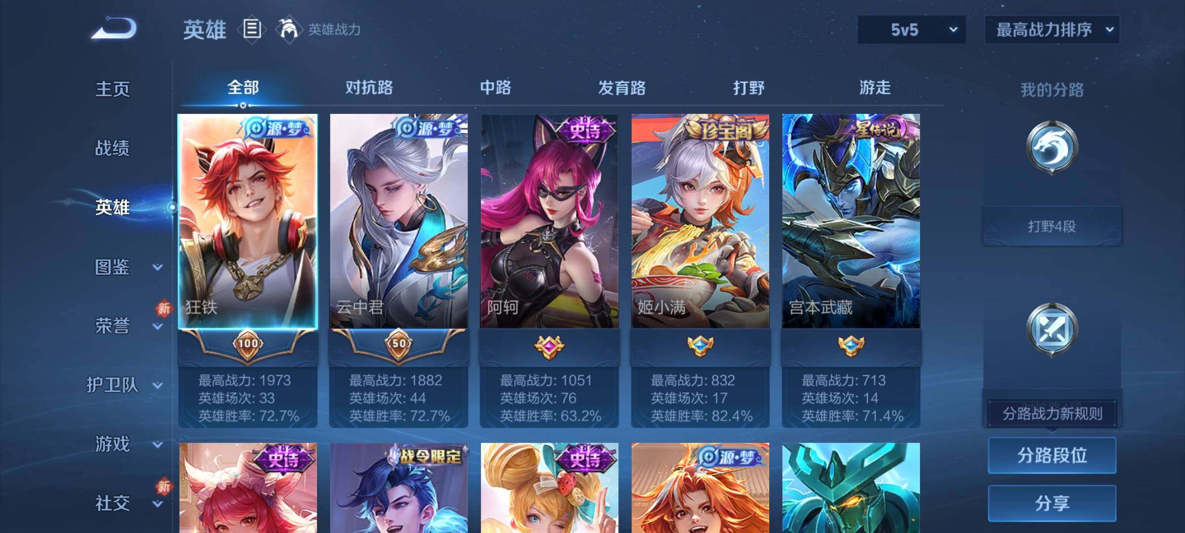 WZCMY4243131王者荣耀账号详情图3