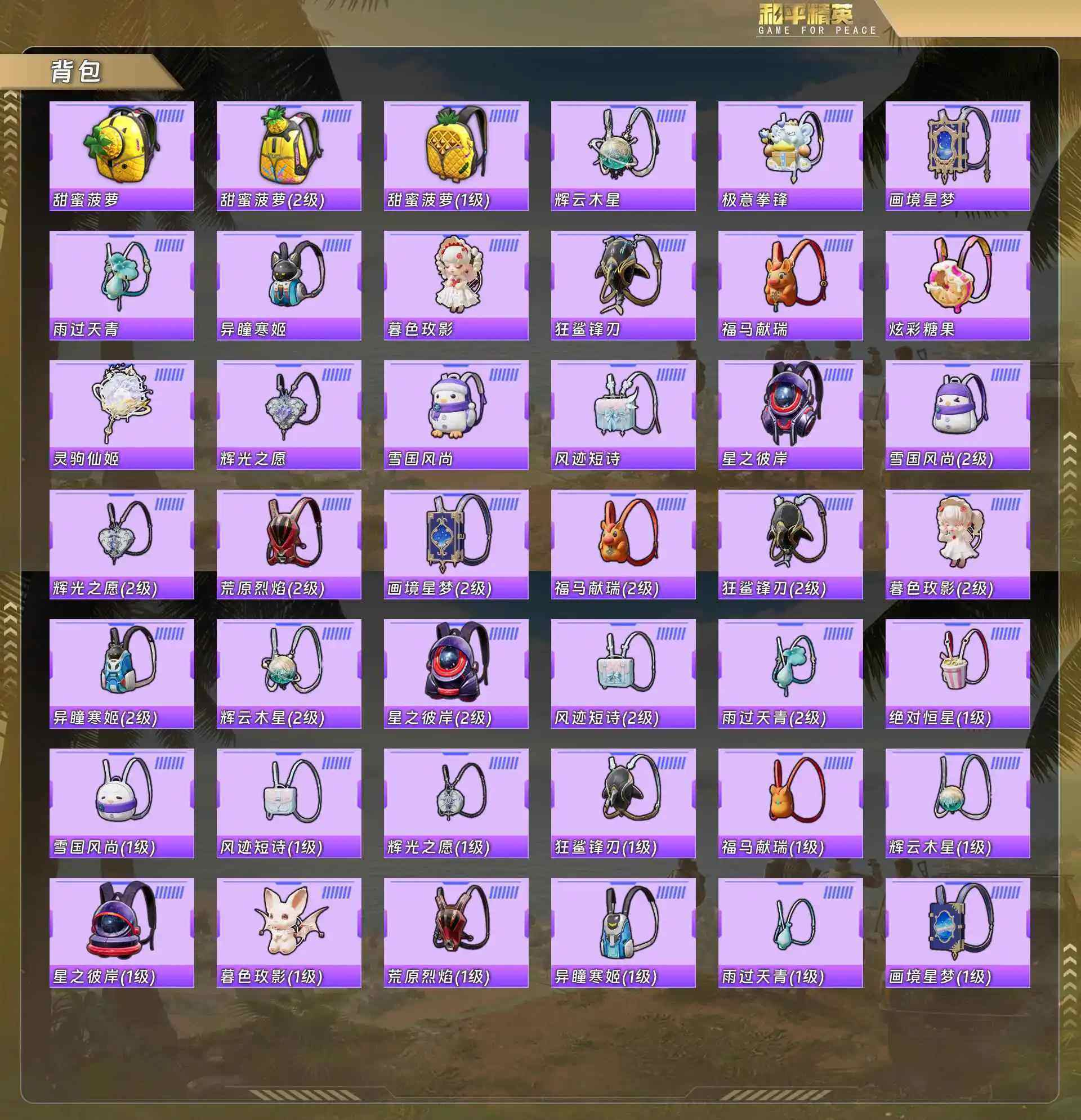 HPQM4145292和平精英账号详情图10 HPQM4145292和平精英账号详情图10