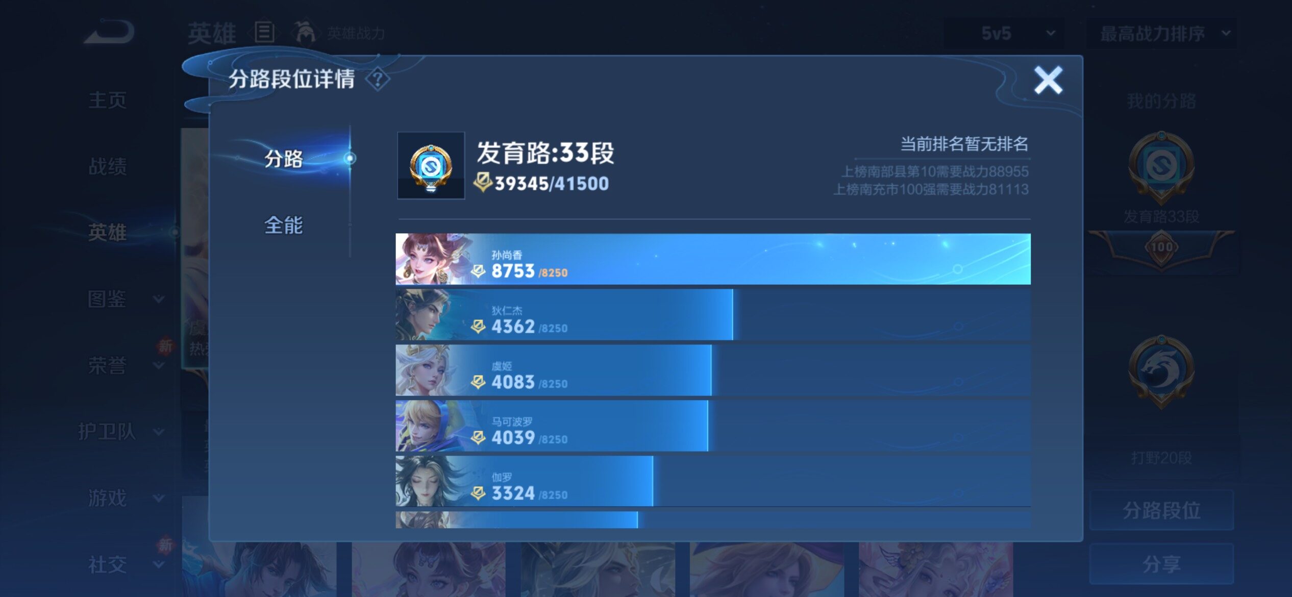 WZCMY4243305王者荣耀账号详情图4