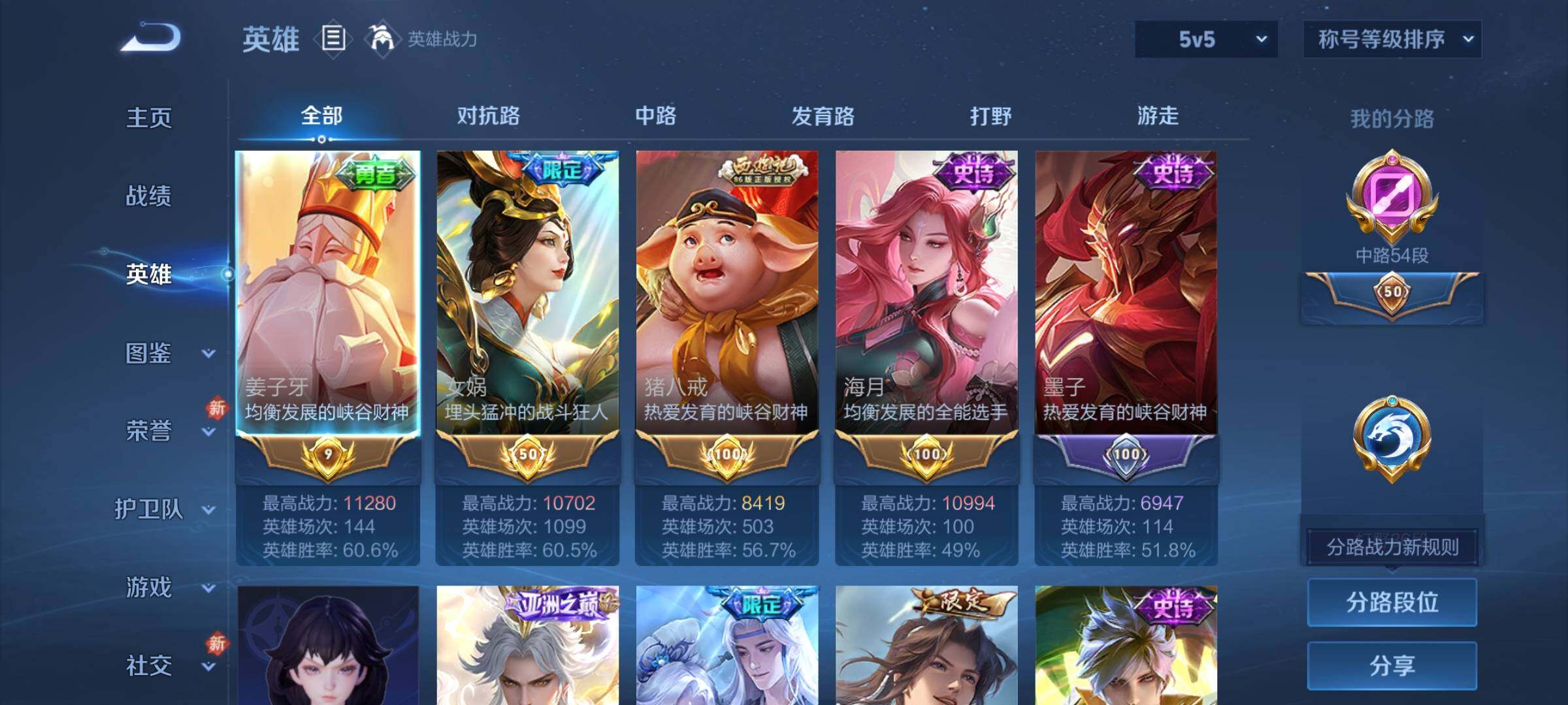 WZCMY4243149王者荣耀账号详情图3