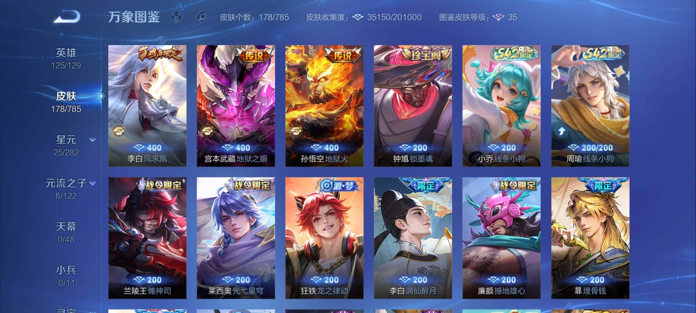 WZCMY4244242王者荣耀账号详情图8