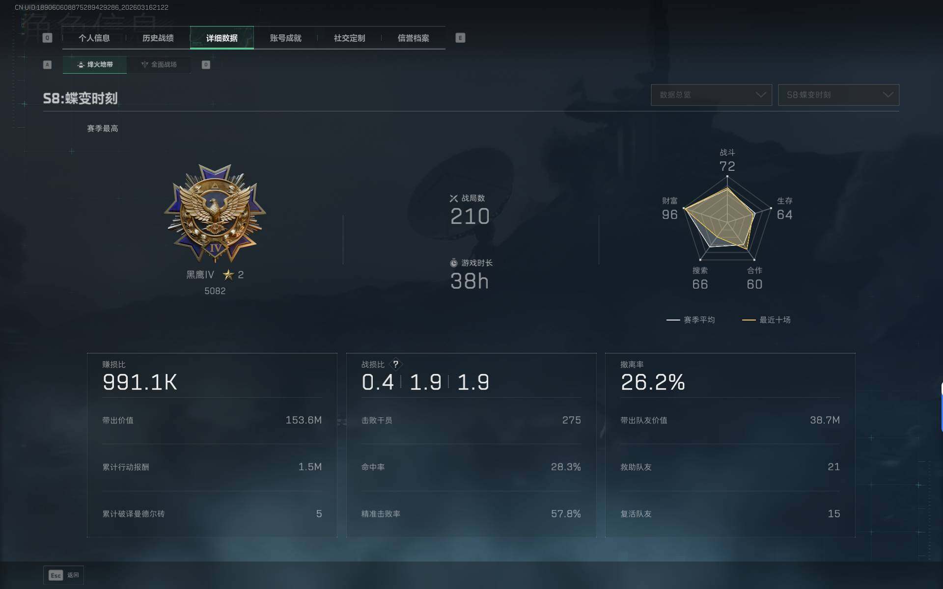 SJZQM473962三角洲行动账号详情图8