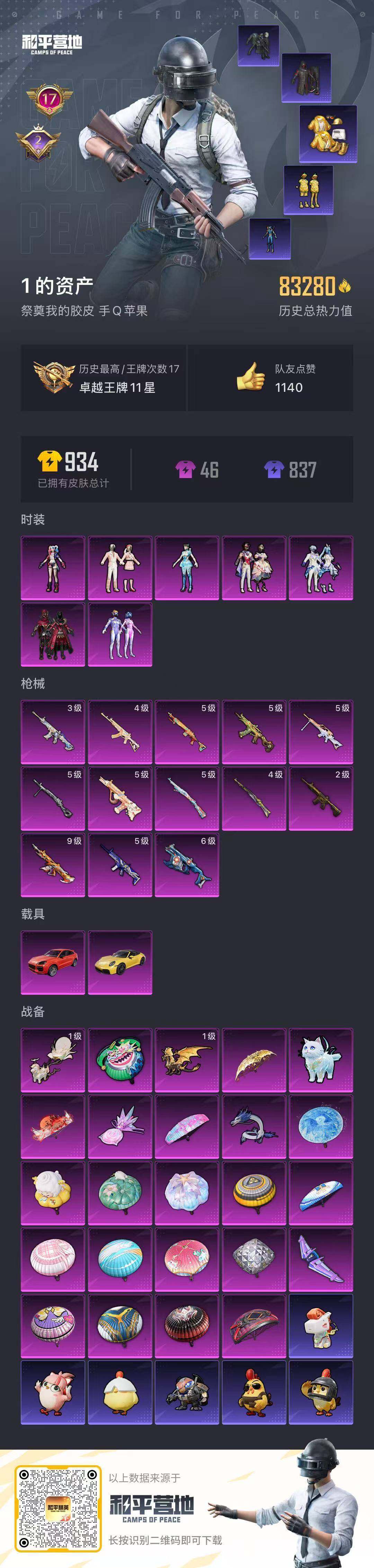 HPQM4132982和平精英账号详情图17 HPQM4132982和平精英账号详情图17