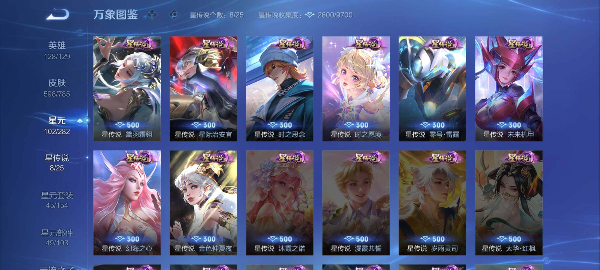 WZLX4241519王者荣耀账号详情图16