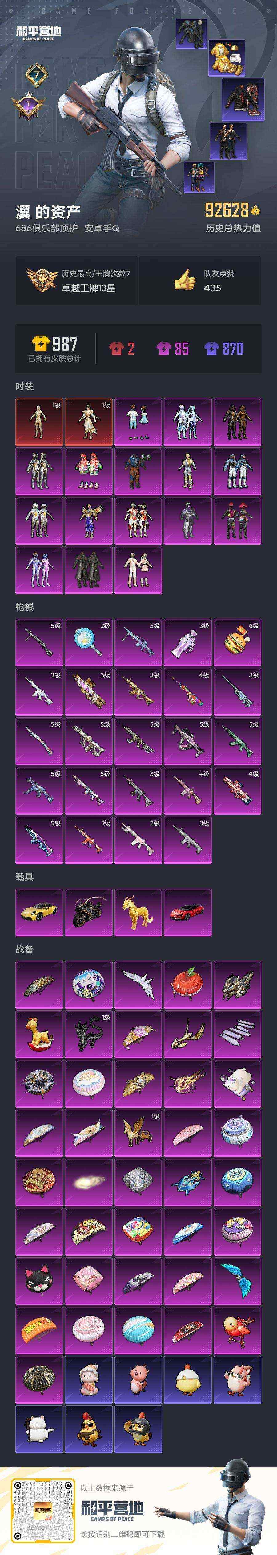 HPQM4139545和平精英账号详情图8