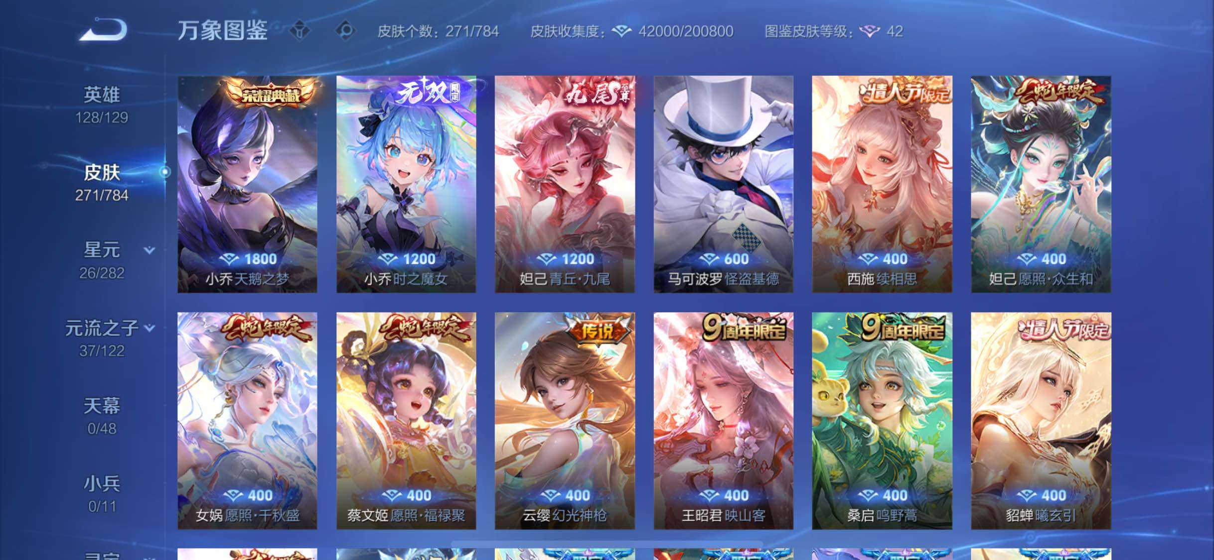 WZLX4244250王者荣耀账号详情图6