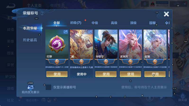 WZLX4241194王者荣耀账号详情图10