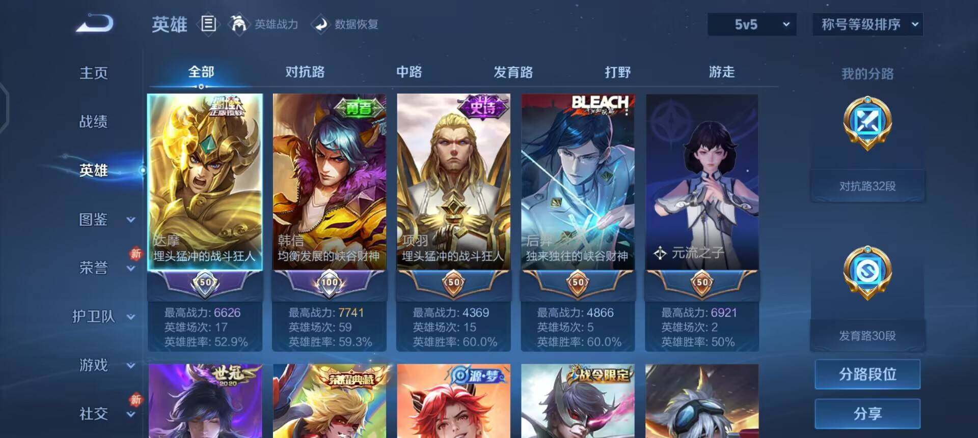 WZQM4246200王者荣耀账号详情图13