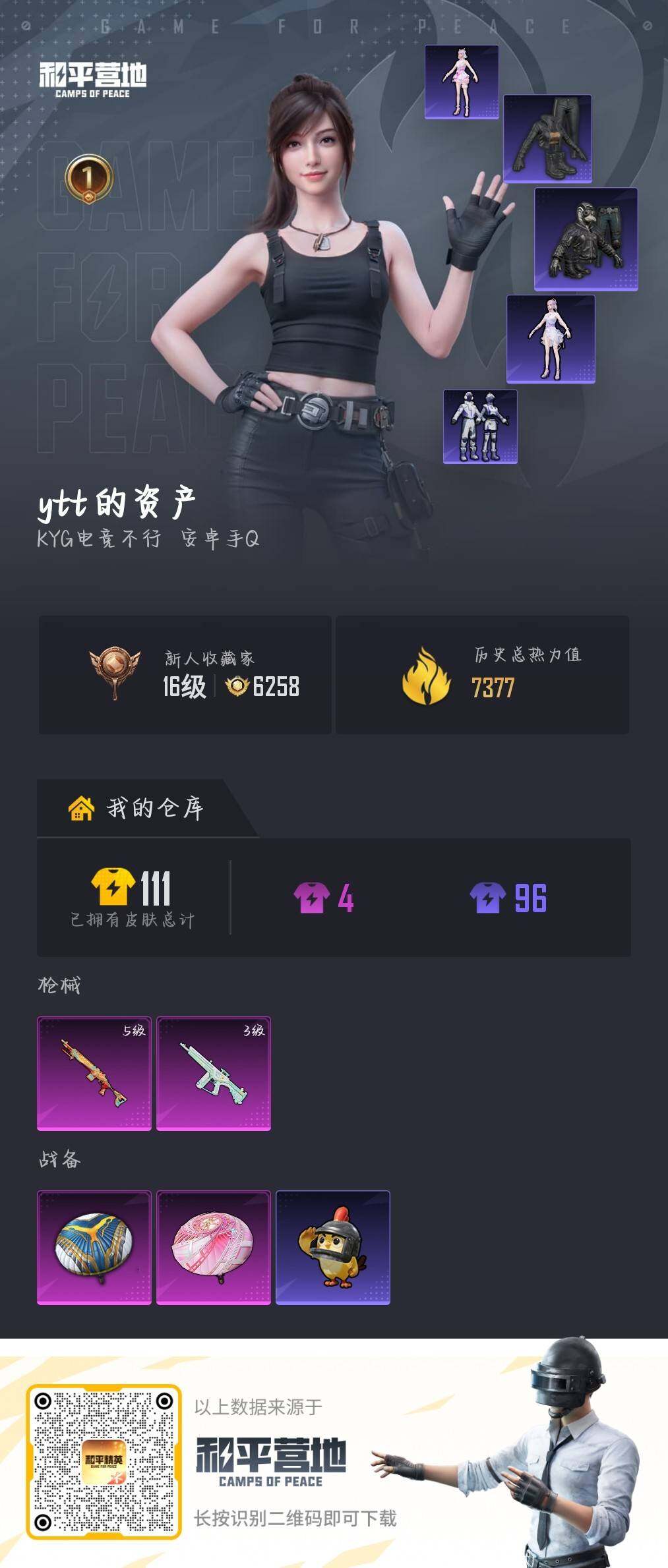 HPLX4137141和平精英账号详情图2 HPLX4137141和平精英账号详情图2