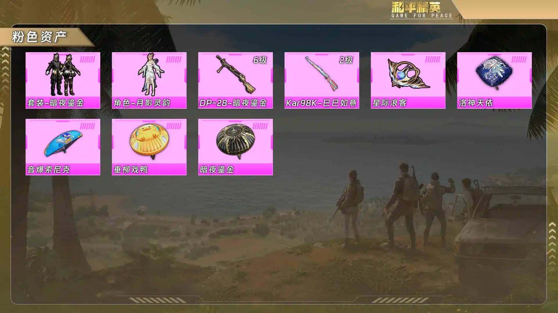 HPCMW4162535和平精英账号详情图4 HPCMW4162535和平精英账号详情图4