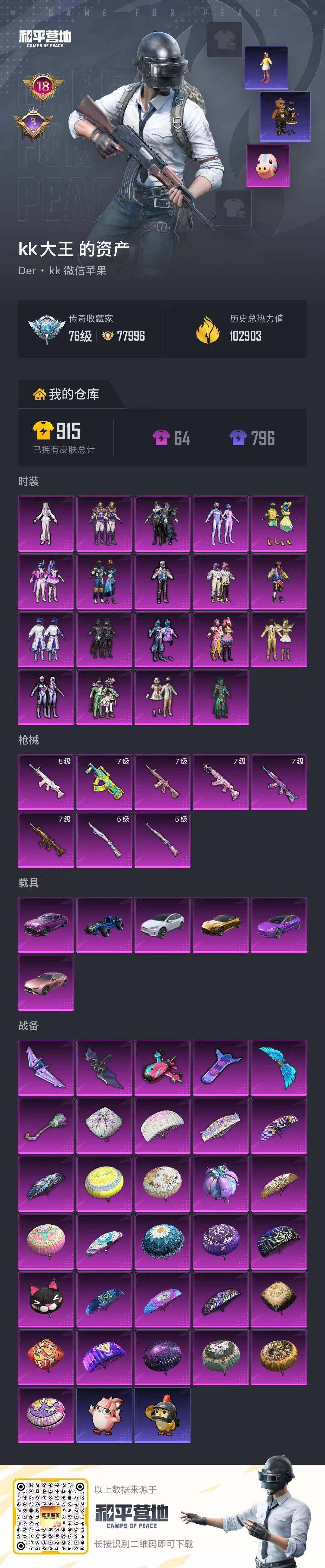 HPCMW4139894和平精英账号详情图7