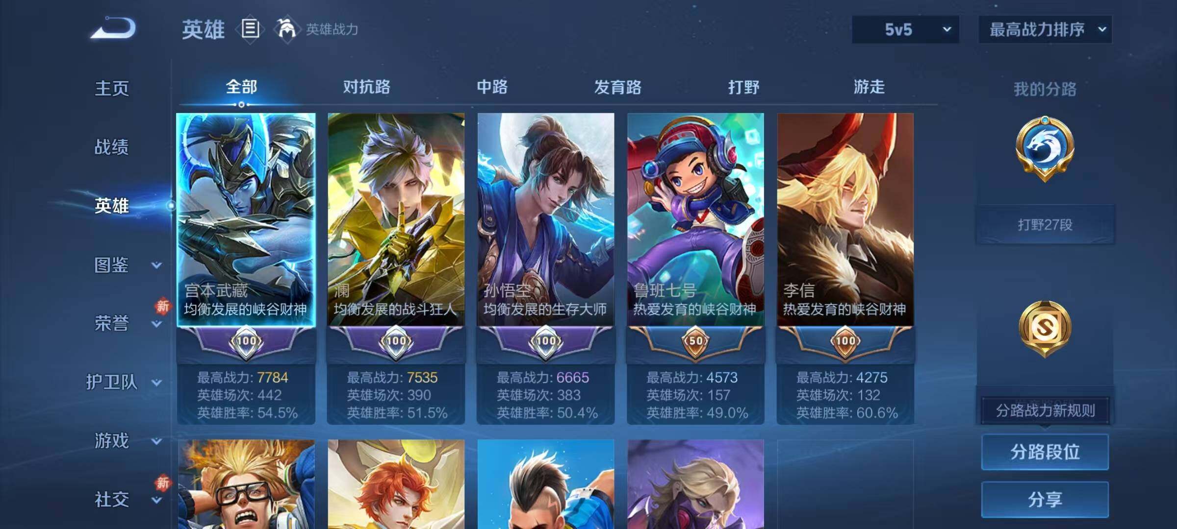 WZJZ4246762王者荣耀账号详情图6 WZJZ4246762王者荣耀账号详情图6