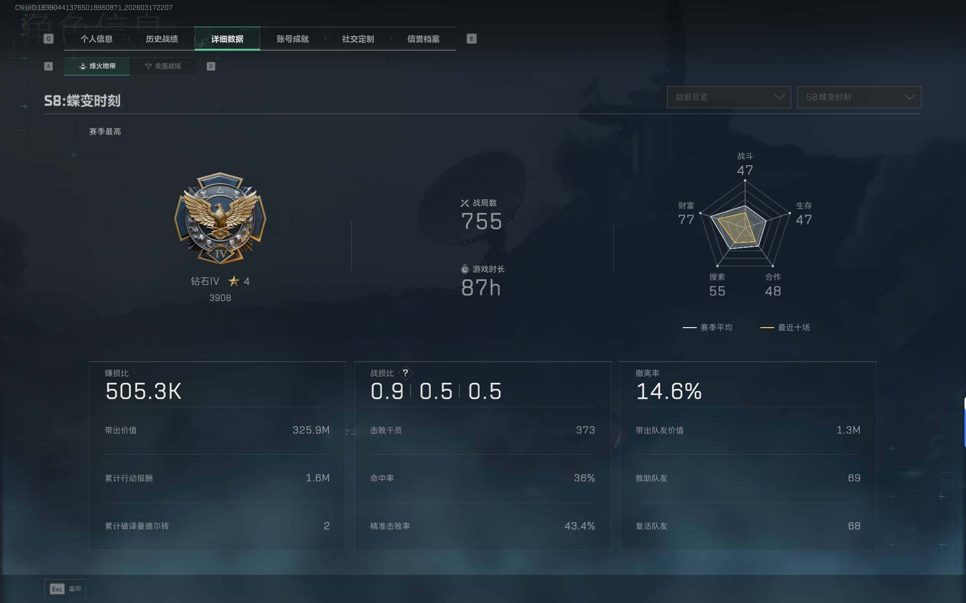 SJZQM474969三角洲行动账号详情图7 SJZQM474969三角洲行动账号详情图7