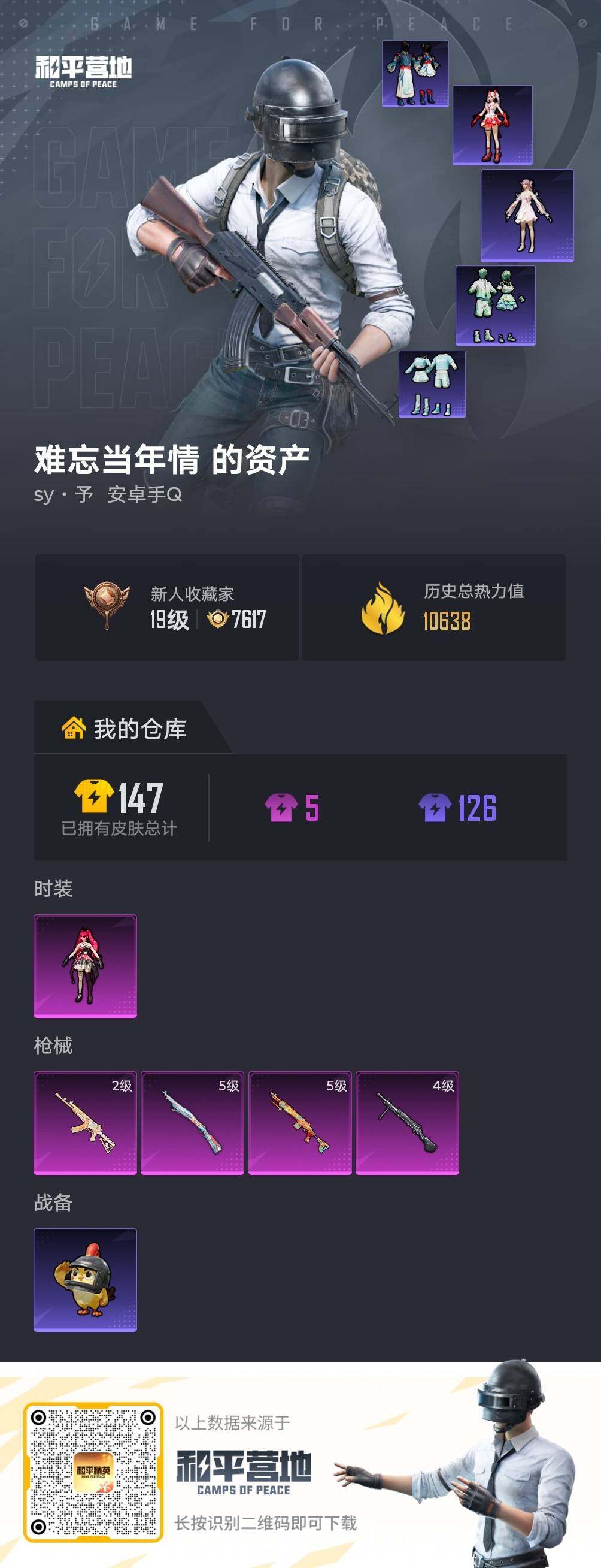 HPLE4134689和平精英账号详情图3 HPLE4134689和平精英账号详情图3