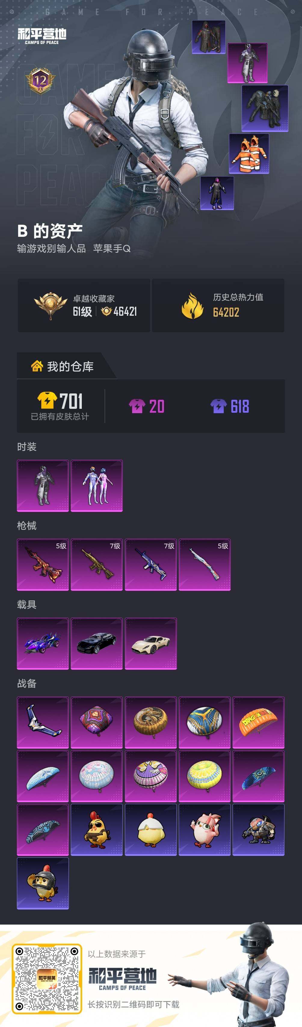 HPLE4134678和平精英账号详情图6