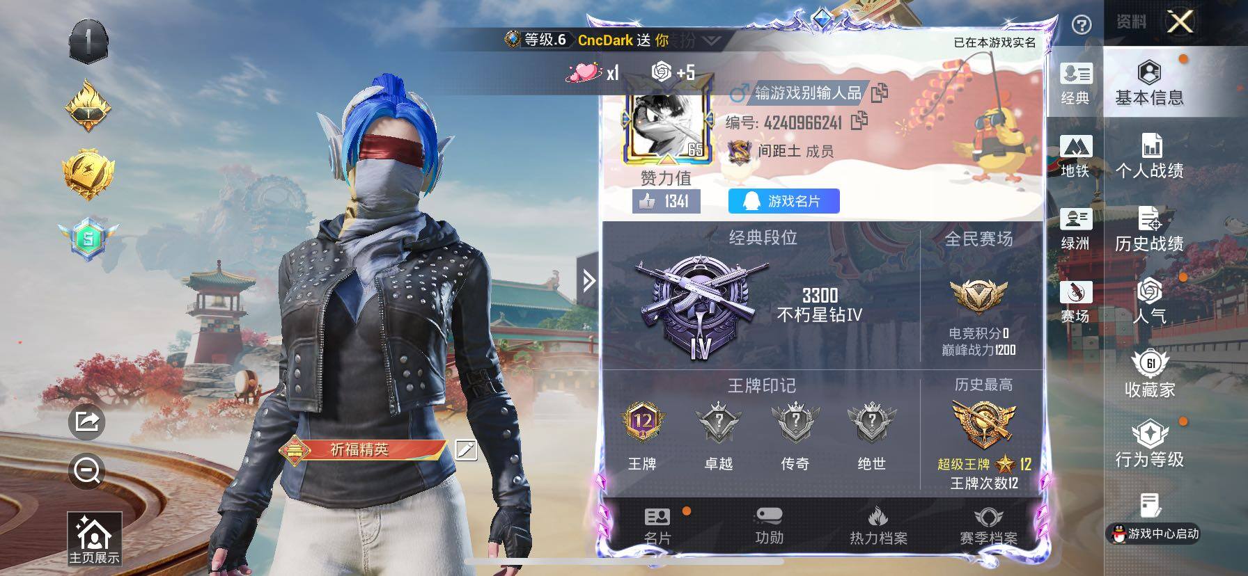 HPLE4134678和平精英账号详情图7