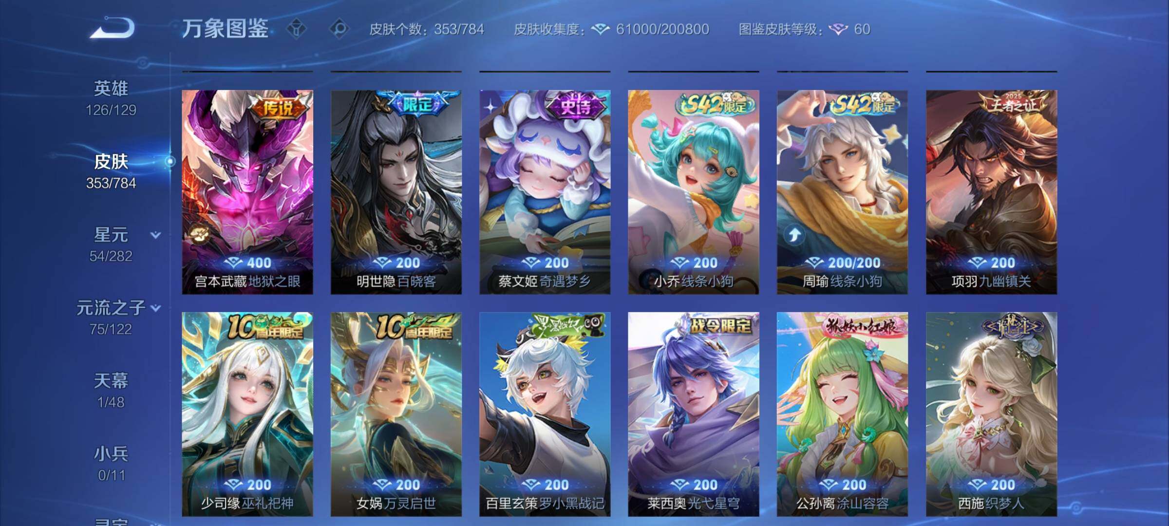 WZLX4244136王者荣耀账号详情图12