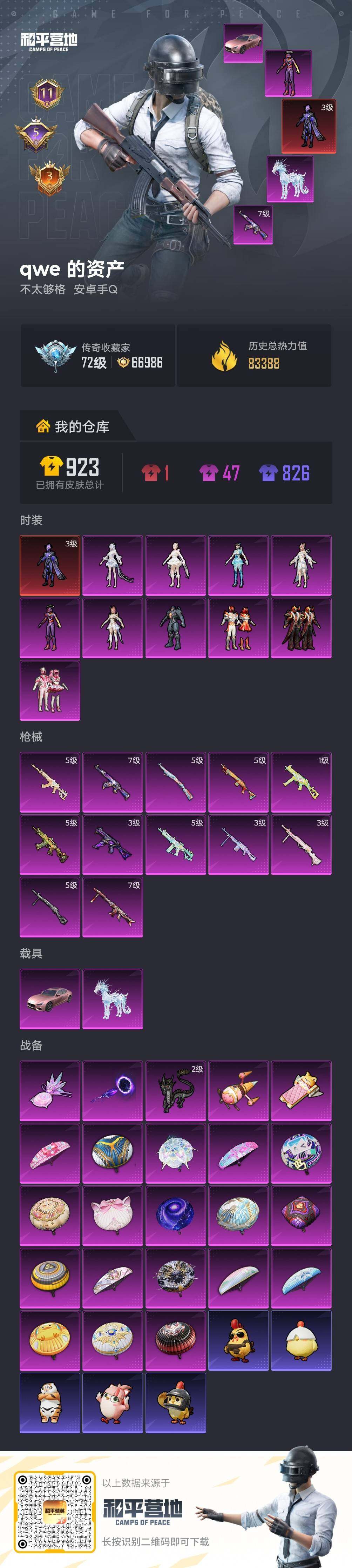 HPLE4134675和平精英账号详情图6