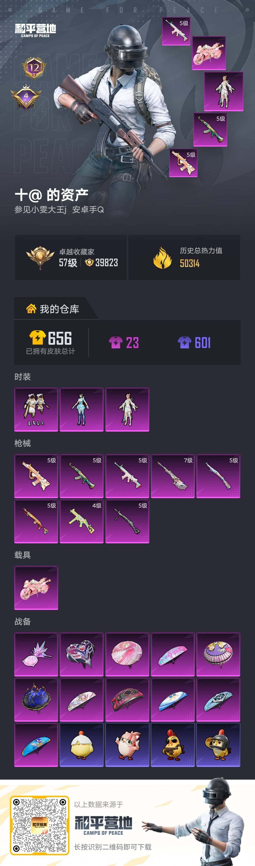 HPLE4135727和平精英账号详情图5