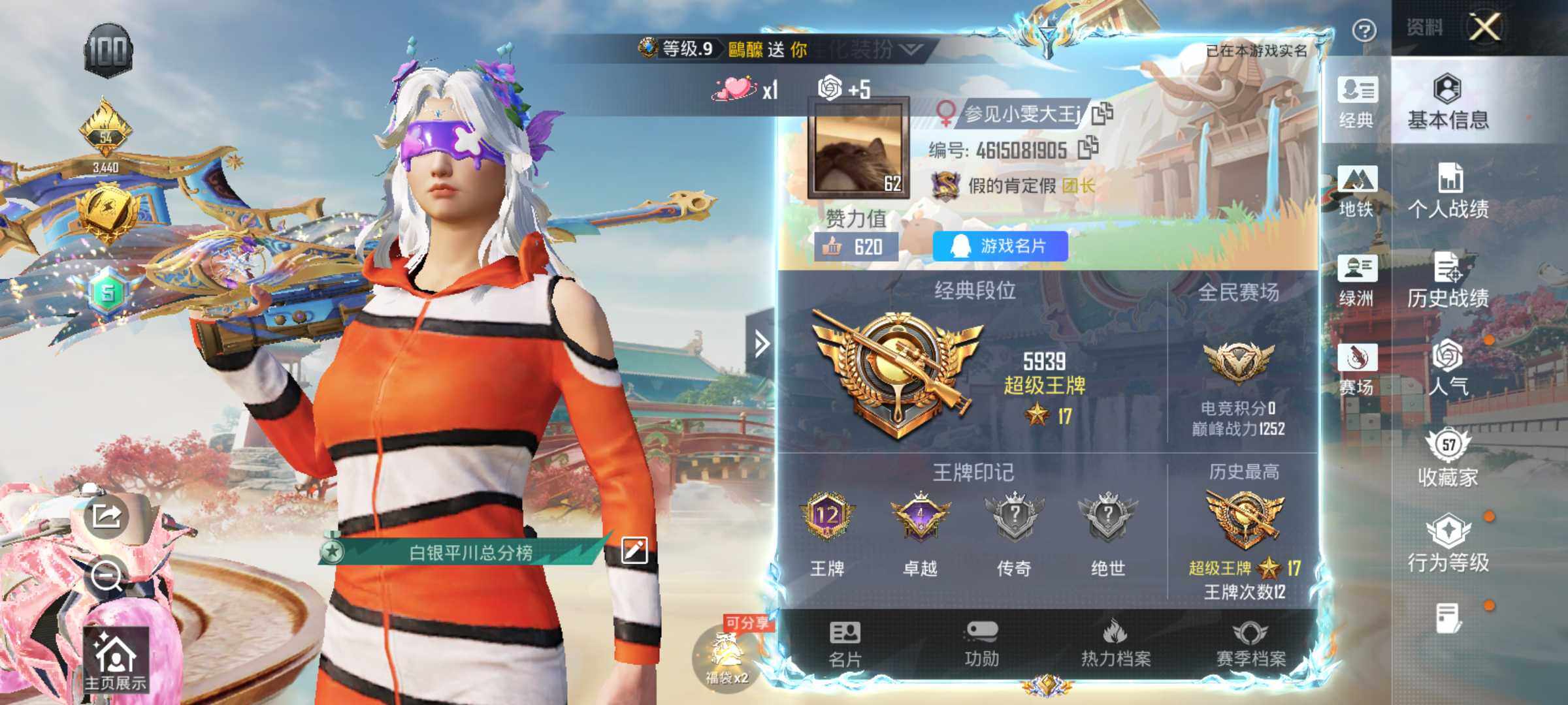 HPLE4135727和平精英账号详情图6