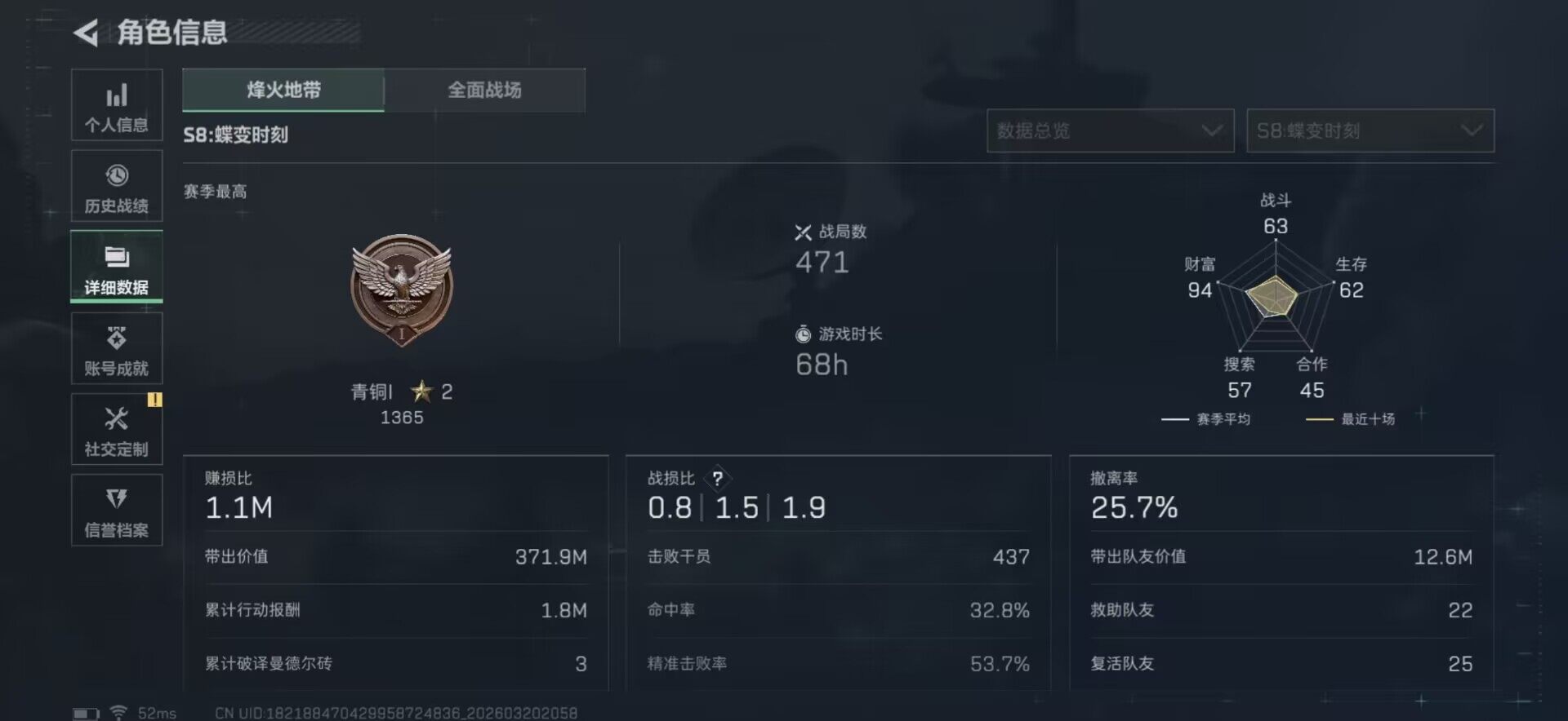 SJZQM474903三角洲行动账号详情图5 SJZQM474903三角洲行动账号详情图5