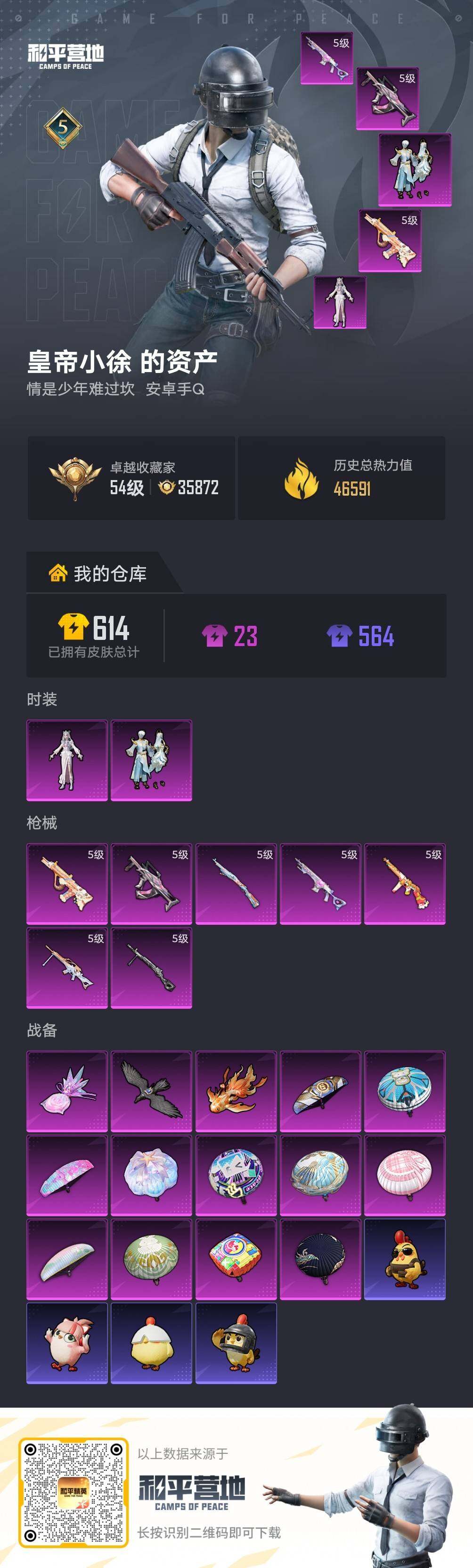 HPLX4135755和平精英账号详情图5 HPLX4135755和平精英账号详情图5