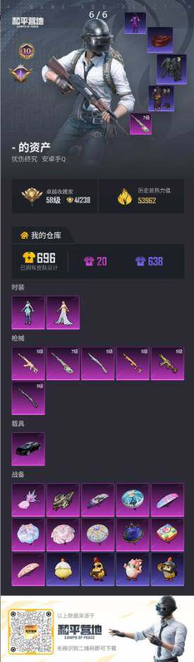 HPLX4137352和平精英账号详情图5