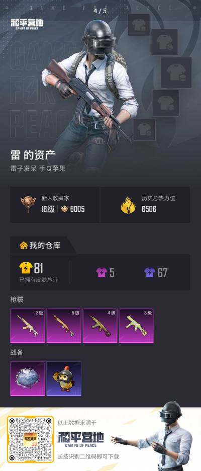 HPLE4137345和平精英账号详情图3