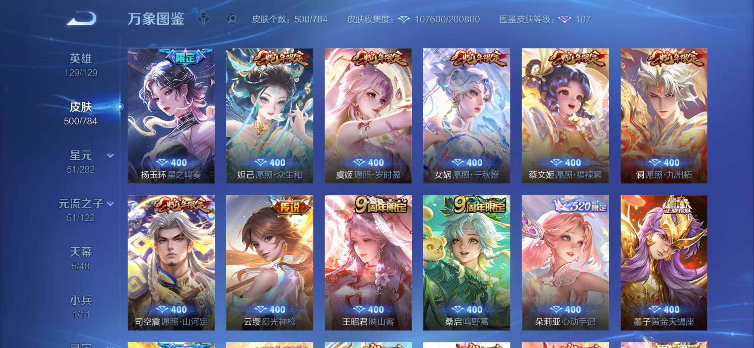 WZLX4245368王者荣耀账号详情图12