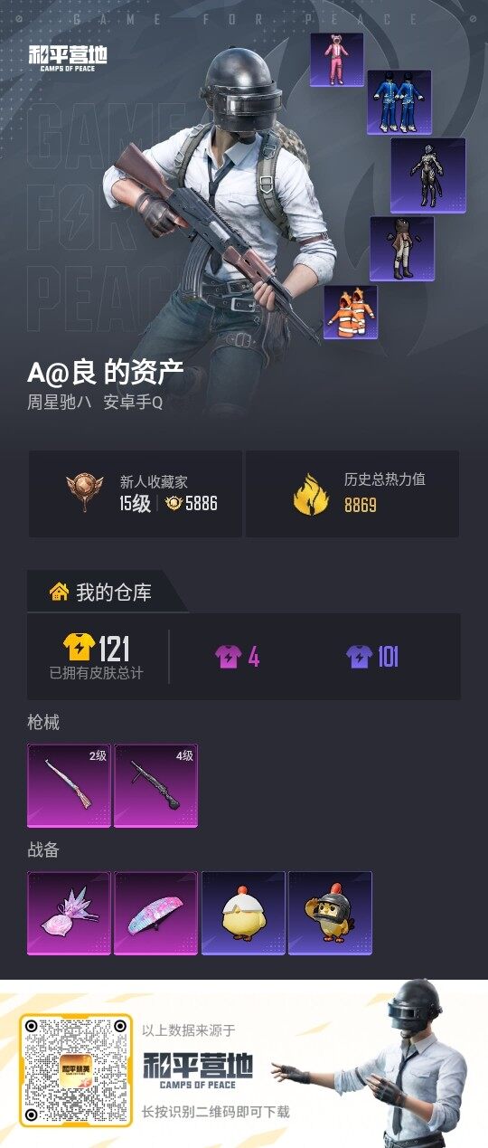 HPLX4137887和平精英账号详情图2