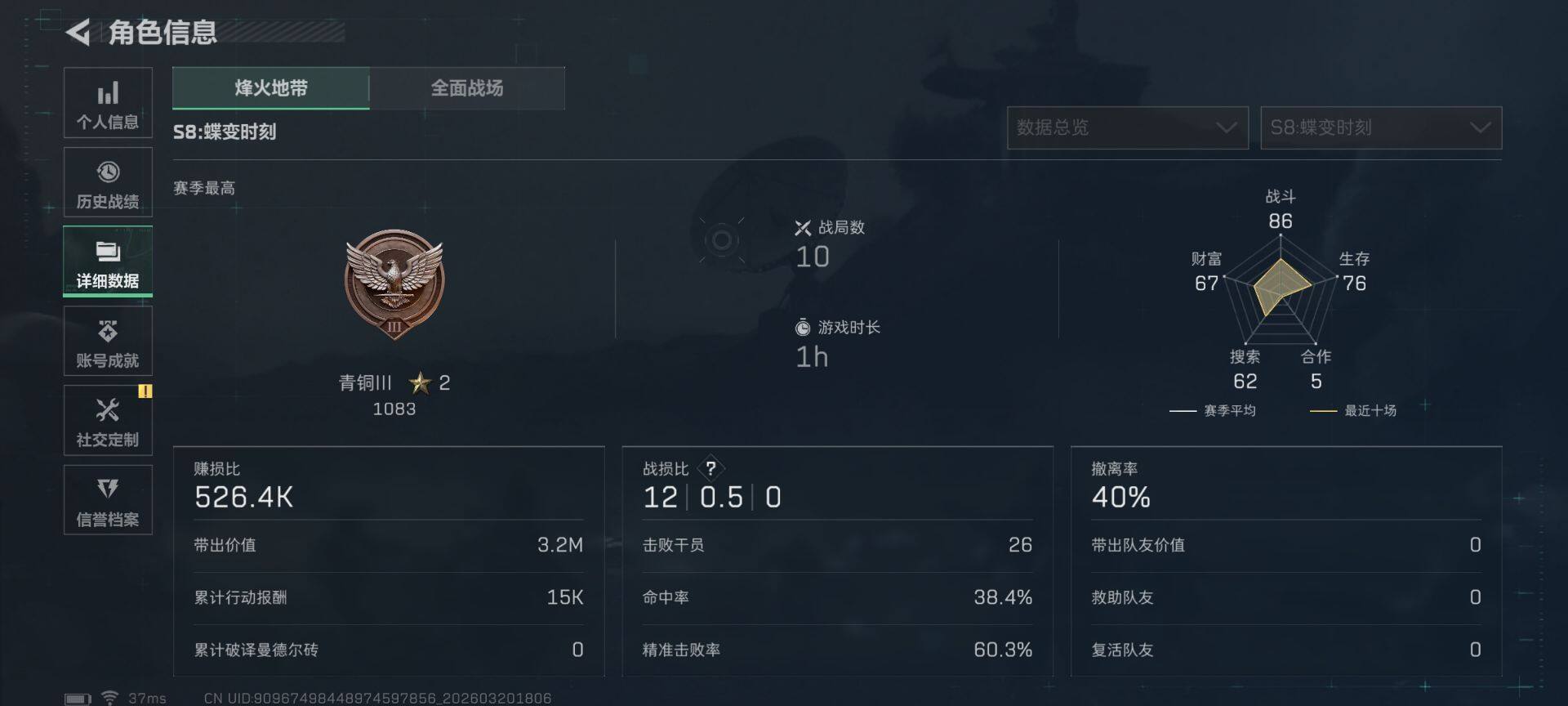 SJZEY475338三角洲行动账号详情图6