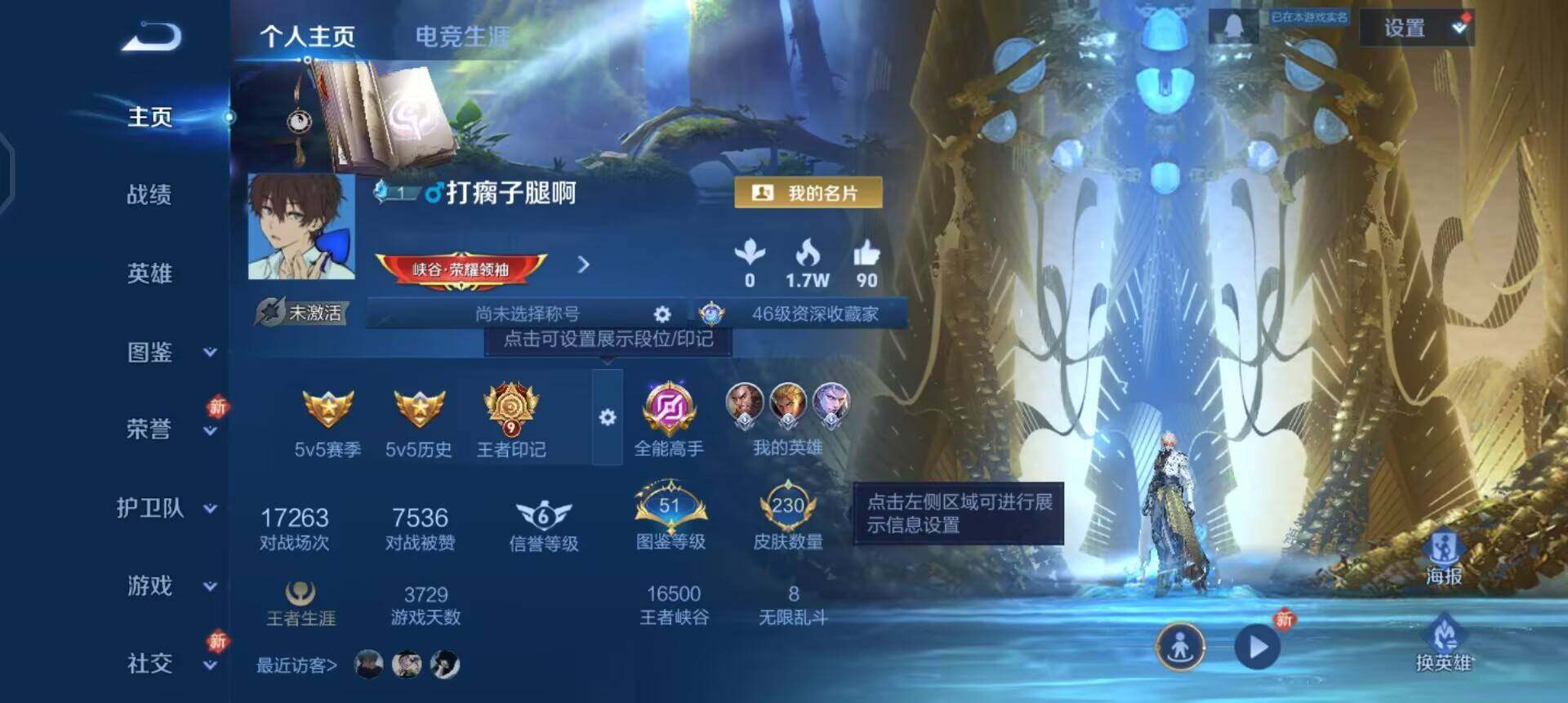 WZLX4245473王者荣耀账号详情图2 WZLX4245473王者荣耀账号详情图2