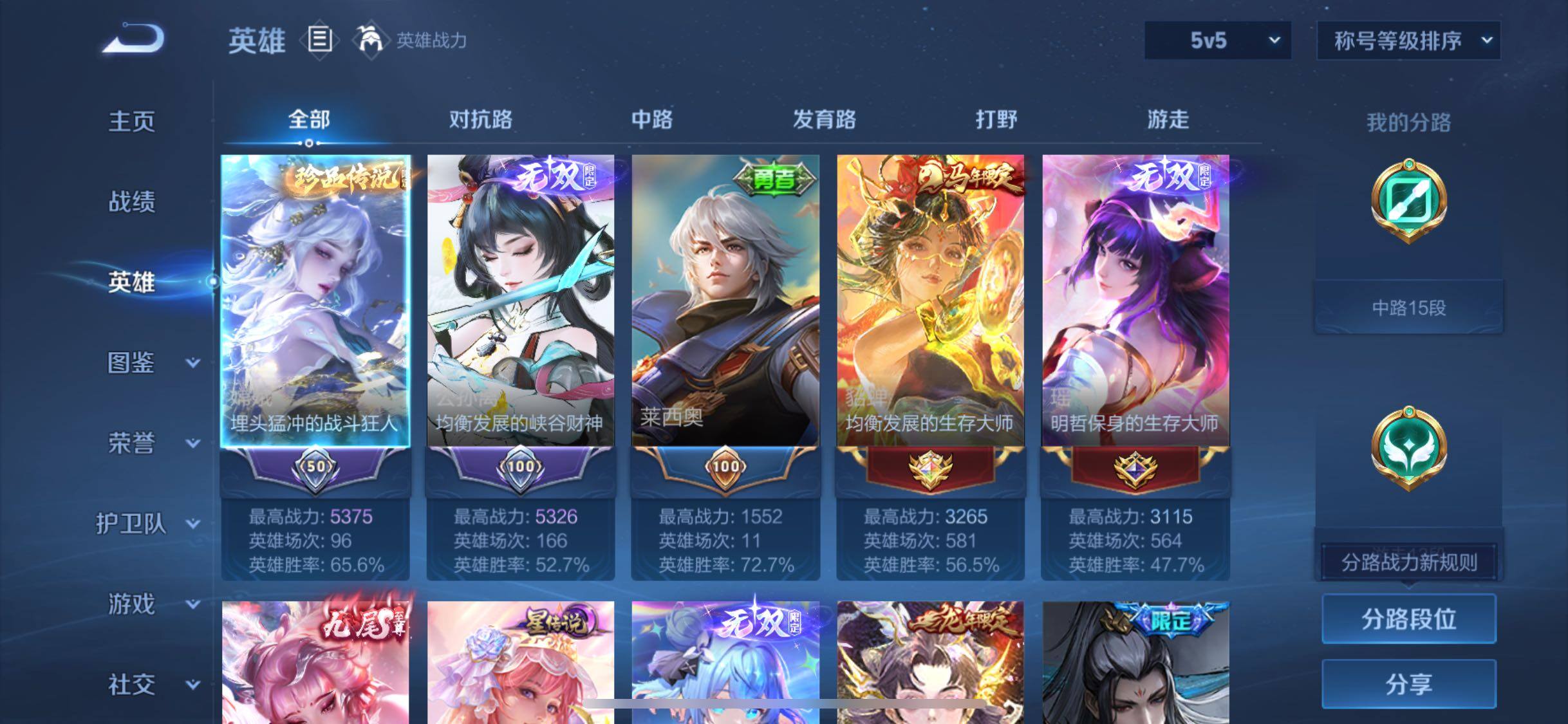 WZLX4247163王者荣耀账号详情图3