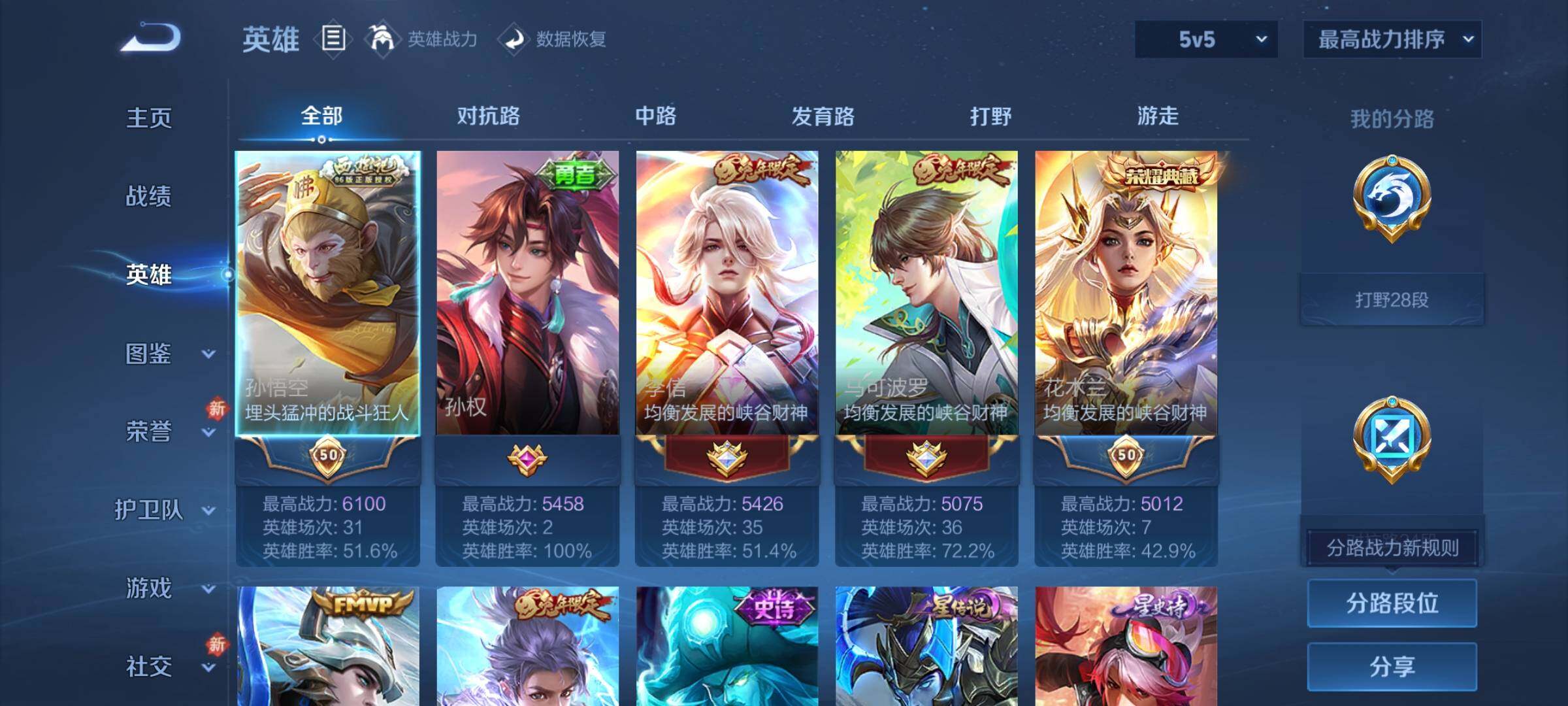 WZCMY4248682王者荣耀账号详情图3