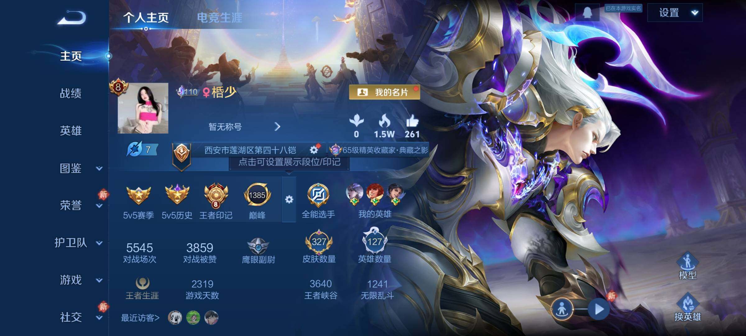 WZQM4245324王者荣耀账号详情图8