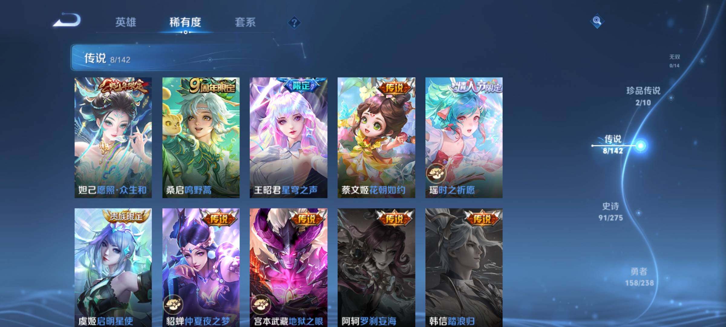 WZQM4245337王者荣耀账号详情图13