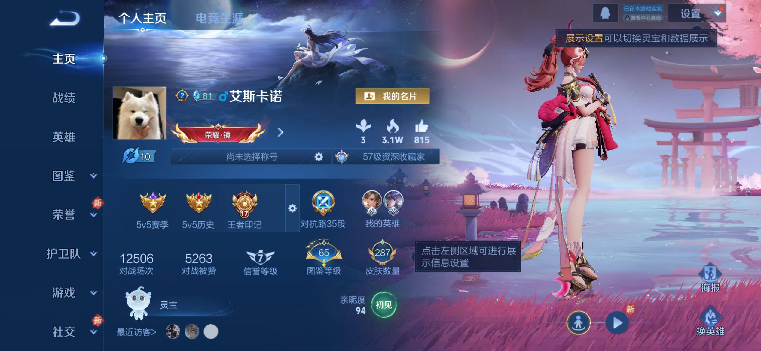 WZLX4249308王者荣耀账号详情图2 WZLX4249308王者荣耀账号详情图2