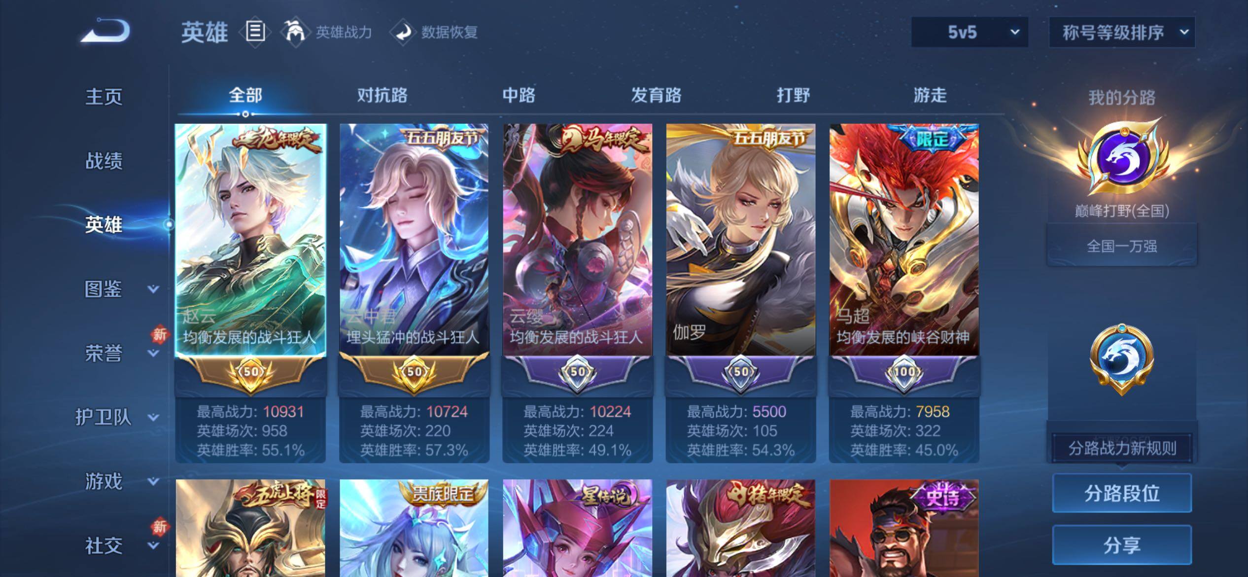 WZCMY4245782王者荣耀账号详情图3