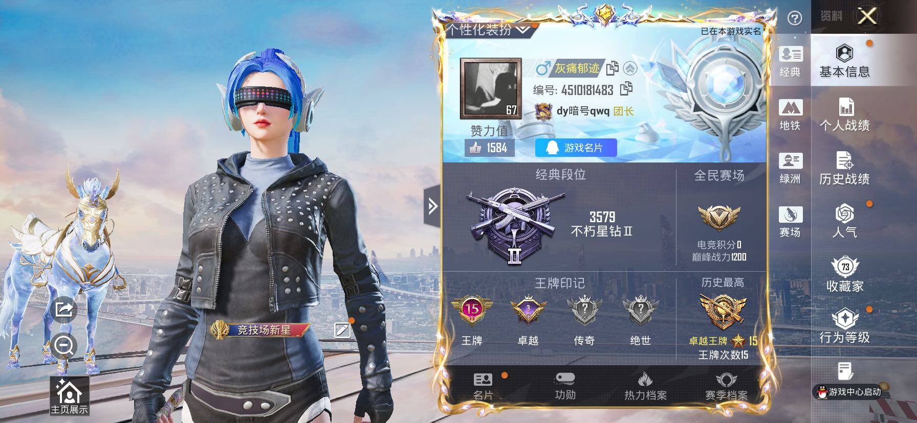 HPLX4137533和平精英账号详情图2