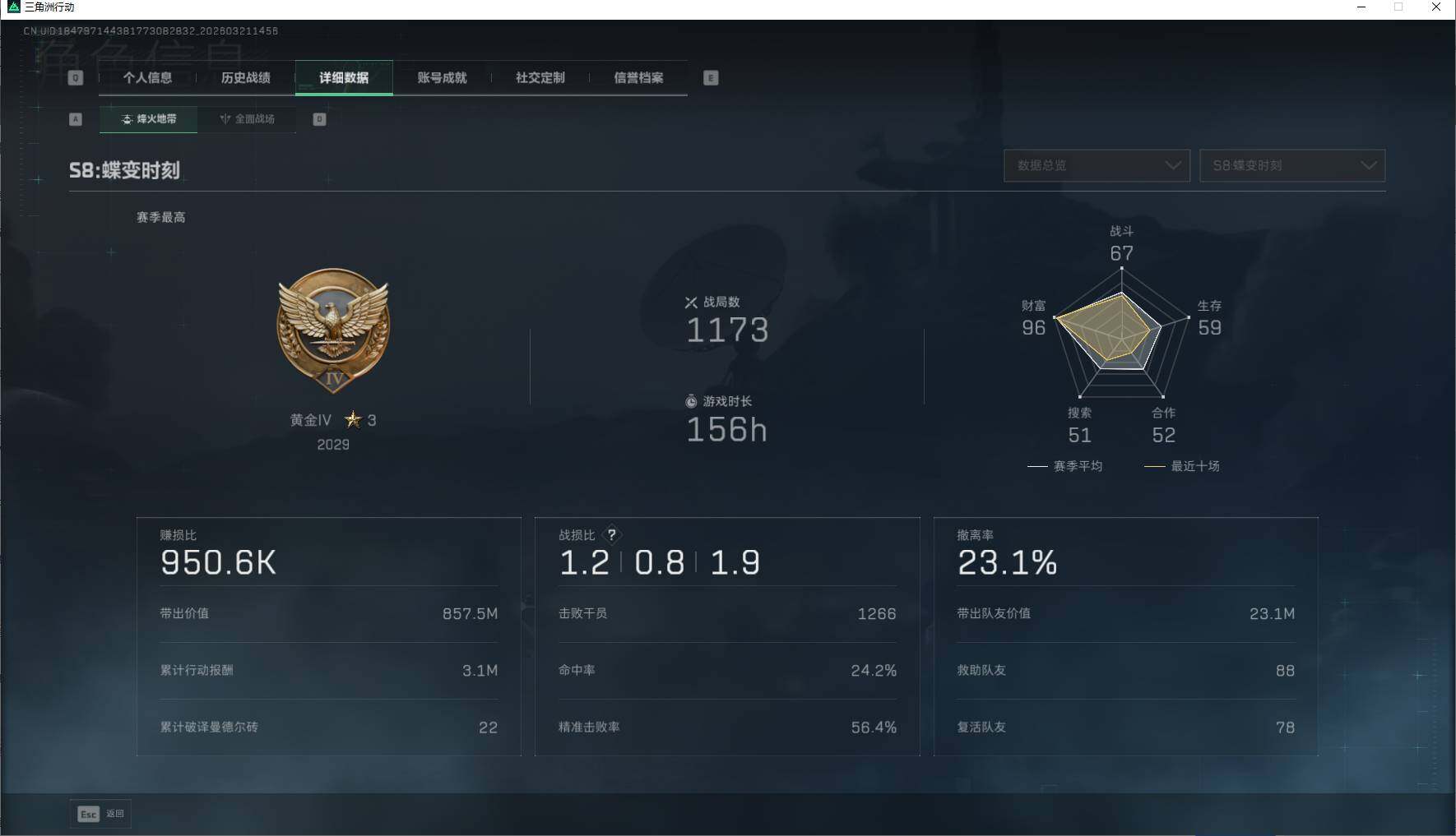 SJZQM475822三角洲行动账号详情图9 SJZQM475822三角洲行动账号详情图9