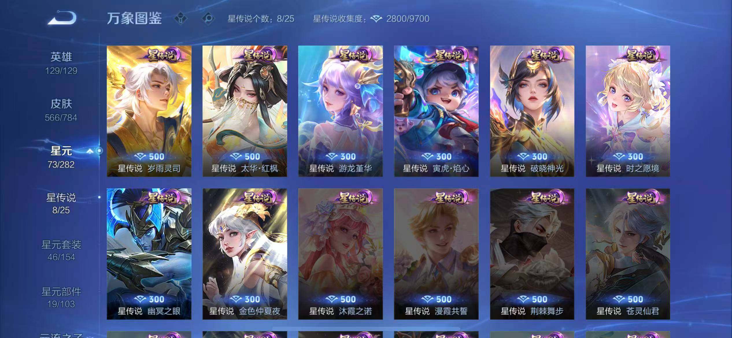 WZLX4247321王者荣耀账号详情图17