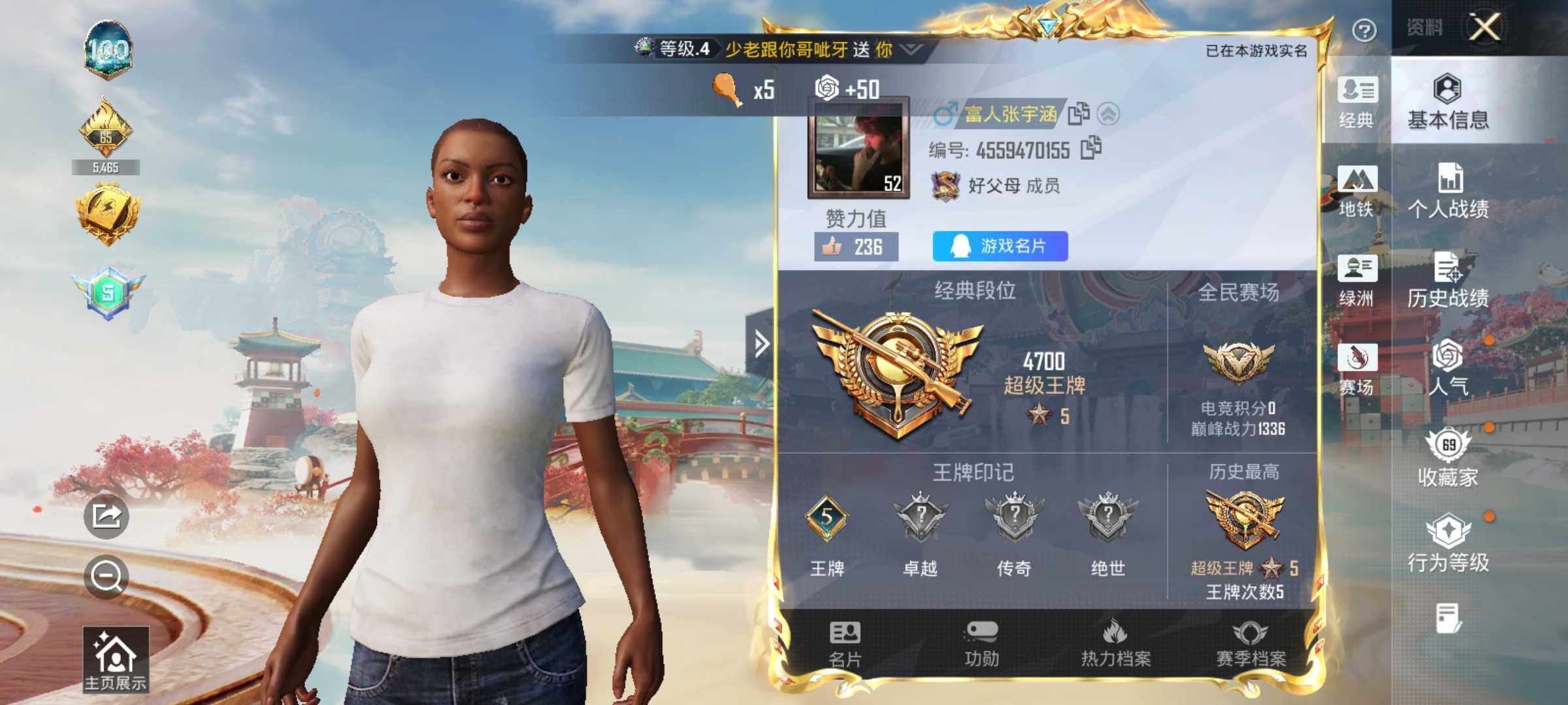 HPLE4137331和平精英账号详情图6